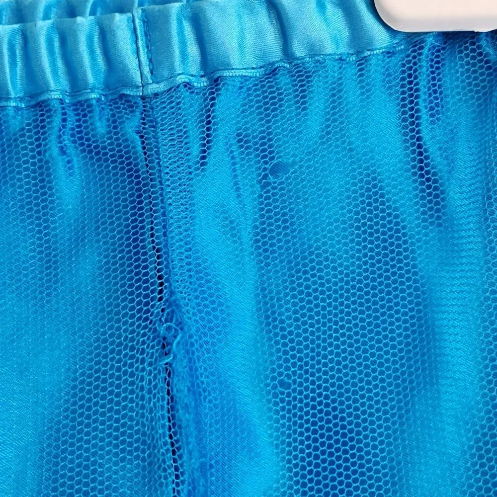 Hannah Anderson Blue Ruffled Skirt Size 10